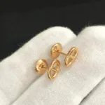 [Eternal Jewelry]CHAINE SMALL EARRINGS GOLD AND SILVER - 图片 4