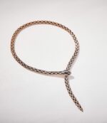 [?Eternal Jewelry?] High-End Bespoke Black Onyx Serpent Necklace - 图片 3