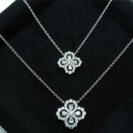 [Eternal Jewelry]LOOP NECKLACE FULL MOTIF DIAMOND COMBINATION - 图片 3