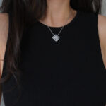 [Eternal Jewelry]LOOP NECKLACE FULL MOTIF DIAMOND COMBINATION - 图片 5