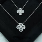 [Eternal Jewelry]LOOP NECKLACE FULL MOTIF DIAMOND COMBINATION - 图片 4