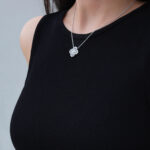 [Eternal Jewelry]LOOP NECKLACE FULL MOTIF DIAMOND COMBINATION - 图片 11
