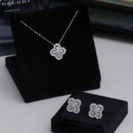 [Eternal Jewelry]LOOP NECKLACE FULL MOTIF DIAMOND COMBINATION - 图片 8