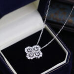 [Eternal Jewelry]LOOP NECKLACE FULL MOTIF DIAMOND COMBINATION - 图片 9