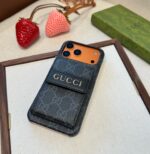 Gucci GG Supreme Monogram Card Holder Wallet Leather Luxury Phone Case - 图片 13