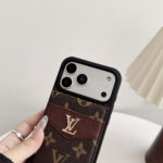 Luxury LV & Gucci Monogram Card Holder Wallet Phone Case - 图片 13