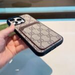 Gucci Classic Monogram Phone Case - Card Slot Full Coverage | Timeless Luxury Collection - 图片 6