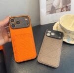 Hermès Embossed Monogram Leather Card Holder Phone Case - 图片 10