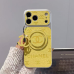 Chanel Embossed Monogram MagSafe Ring Holder Premium Leather Luxury Phone Case - 图片 12