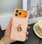 Dior Lady Dior Quilted Metal Pendant Phone Case - 图片 13