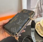 LV Card Holder Phone Case, Accordion Card Bag Crossbody Design - 图片 8