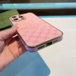Gucci Electroplated Side Embossed Phone Case | Full Coverage Precision Cutout - 图片 13