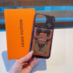 Louis Vuitton Monogram Flip Card Holder Wallet Phone Case - 图片 2