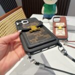 Celine Triomphe Monogram Card Holder Crossbody Phone Case - 图片 11
