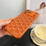Goyard Classic Monogram Full Coverage Lens Frame Ultra Slim Luxury Phone Case - 图片 17