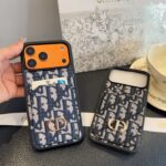 Dior Card Holder Fabric Full-Cover Phone Case - 图片 8