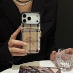 Louis Vuitton & Burberry Monogram Zipper Wallet Phone Case - 图片 6