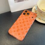 Star Orange Series LV Glitter Phone Case - 图片 3