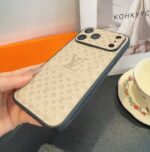 LV Leather Phone Case | Precise Cutouts & Full Edge Protection - 图片 5