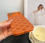 Goyard Classic Monogram Full Coverage Lens Frame Ultra Slim Luxury Phone Case - 图片 18