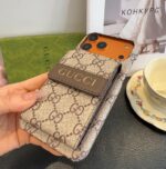 Gucci GG Supreme Monogram Card Holder Wallet Leather Luxury Phone Case - 图片 8