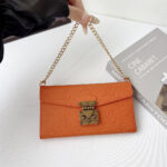 Louis Vuitton Embossed Monogram Wallet Crossbody Phone Bag - 图片 19