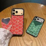 Goyard Classic Monogram Detachable Card Holder Wallet Luxury Phone Case - 图片 10