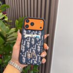 Dior Card Holder Fabric Full-Cover Phone Case - 图片 9