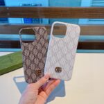 Gucci Classic Monogram Phone Case | Metal Logo & Polished Edge, In Sync with Official Launch