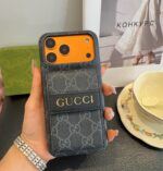 Gucci GG Supreme Monogram Card Holder Wallet Leather Luxury Phone Case - 图片 10