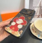 Louis Vuitton Vivienne Lucky Fortune Monogram Leather Luxury Shockproof Phone Case - 图片 12