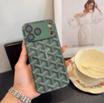 Goyard Classic Monogram Full Coverage Lens Frame Ultra Slim Luxury Phone Case - 图片 5