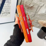 LV Monogram Cute 3D Vivienne Doll Card Holder Stand Luxury Phone Case - 图片 9