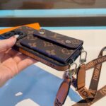 LV Classic Monogram Crossbody Card Holder Phone Case - 图片 16