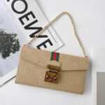 Gucci GG Monogram Embossed Envelope Crossbody Wallet Phone Bag - 图片 17
