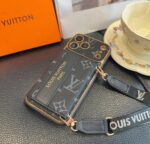 LV Card Holder Phone Case, Accordion Card Bag Crossbody Design - 图片 6