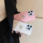 Gucci Embossed GG Monogram Metal Logo Premium Leather Luxury Phone Case - 图片 4