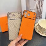 LV Leather Phone Case | Precise Cutouts & Full Edge Protection