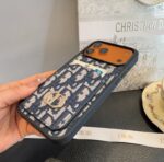 Dior Card Holder Fabric Full-Cover Phone Case - 图片 5