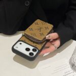 Louis Vuitton & Burberry Monogram Zipper Wallet Phone Case - 图片 8