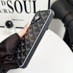 Goyard Classic All-Over Monogram Print Slim Shockproof Luxury Phone Case - 图片 13