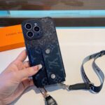 LV Classic Monogram Crossbody Card Holder Phone Case - 图片 7
