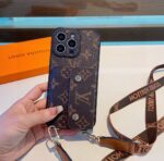 LV Classic Monogram Crossbody Card Holder Phone Case - 图片 14
