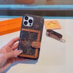 LV Webbing Crossbody Card Holder Phone Case - 图片 6