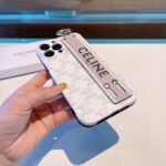 Celine Triomphe Monogram Wrist Strap Luxury Phone Case - 图片 5