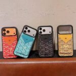 Goyard Classic Monogram Detachable Card Holder Wallet Luxury Phone Case - 图片 2