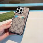 Gucci Classic Monogram Phone Case - Card Slot Full Coverage | Timeless Luxury Collection - 图片 5