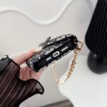 Dior Oblique Jacquard Phone Case Bag with Crossbody Strap & Chain Handle - 图片 6
