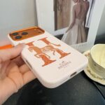 Hermès H Horse Logo Premium Leather Luxury Phone Case - 图片 7