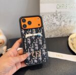 Dior Card Holder Fabric Full-Cover Phone Case - 图片 13